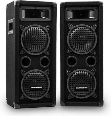 AUNA Pro PW-65x22 MKII passieve PA-Speakers set 600W beschikbaar voor biedingen