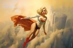 David Law / L.A French - Supergirl, Antiek en Kunst