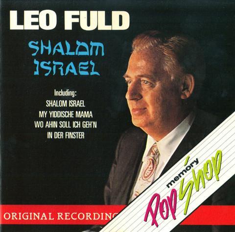 cd - Leo Fuld - Shalom Israel, Cd's en Dvd's, Cd's | Overige Cd's, Zo goed als nieuw, Verzenden