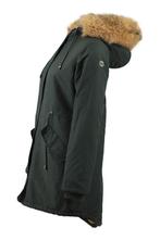 Jas in maat S Groen, Kleding | Dames, Jassen | Winter, Verzenden, Zo goed als nieuw, Groen