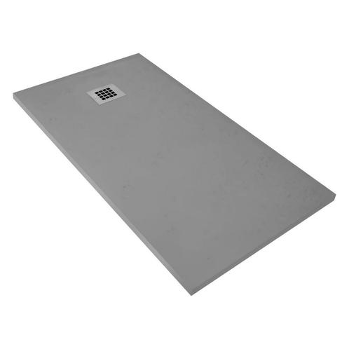 Douchebak BWS Infinity 120x90 cm Composietsteen Grijs, Doe-het-zelf en Verbouw, Sanitair, Douche, Nieuw, Ophalen of Verzenden