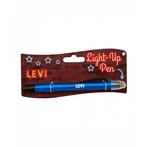 Balpen Light-Up pen Levi blauw, Verzamelen, Ophalen of Verzenden, Nieuw