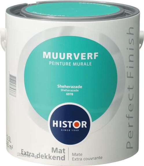 Histor Perfect Finish Muurverf Mat - Sheherazade 6978 - 2..., Doe-het-zelf en Verbouw, Verf, Beits en Lak, Verf, Overige kleuren