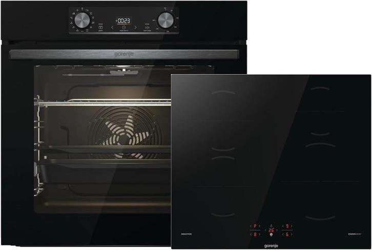 Gorenje Bos6737e06bg En Gi6401bs Inbouw Oven En, Witgoed en Apparatuur, Ovens, Nieuw, Ophalen of Verzenden