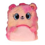 Rugzak Pluche - Rainbow Bear Fluffy - Unicorn World - Geel &, Nieuw, Ophalen of Verzenden