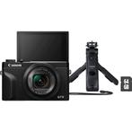 Canon PowerShot G7 X Mark III Compact Camera Kit - Zwart (In, Audio, Tv en Foto, Fotocamera's Digitaal, Verzenden, Zo goed als nieuw