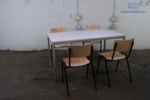 De Valk | Kantinetafel | Tweedehands | Nieuw Ahorn blad | Gr, Zakelijke goederen, Kantoor en Winkelinrichting | Kantoormeubilair en Inrichting
