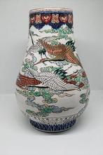 Vaso imari kraan tijdens de vlucht - Keramiek - Japan -, Antiek en Kunst