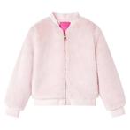 vidaXL Kinderjas 116 kunstvacht zachtroze, Verzenden, Nieuw