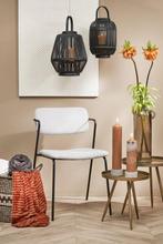 2dekans | Mica Decorations Flores Bijzettafel - H42x Ø40 cm, Huis en Inrichting, Tafels | Salontafels, Ophalen of Verzenden, Zo goed als nieuw