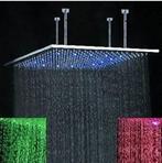 Chroom LED Stortdouche 50 x 50 CM LED Regendouche vierkant m, Verzenden, Nieuw