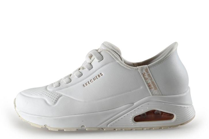 Skechers instappers in maat 37 Wit | 10% korting, Kleding | Dames, Schoenen, Wit, Zo goed als nieuw, Instappers, Verzenden