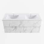 MONDIAZ VICA 120cm badmeubel onderkast Carrara 2 lades., Ophalen of Verzenden, Nieuw, Bad