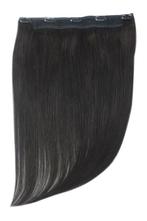 Remy Human Hair extensions Quad Weft  18 - zwart 1B#-, Nieuw