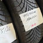 2 x Maxxis 195-55-16 Winterbanden 7mm, Gebruikt, 16 inch, Band(en), Personenwagen