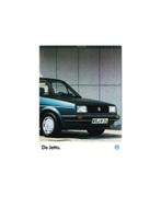 1986 VOLKSWAGEN JETTA BROCHURE NEDERLANDS, Boeken, Auto's | Folders en Tijdschriften, Nieuw, Volkswagen, Author
