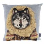 gobelin kussen jas wolf 45x45cm, Huis en Inrichting, Verzenden, Nieuw