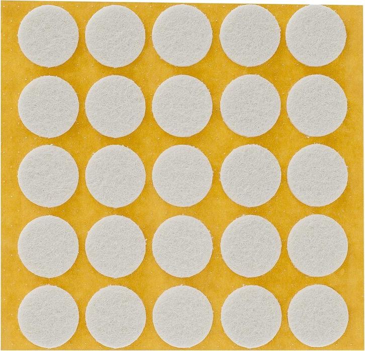 Royal Furniture Care Ora vilt zelfklevend 17 mm, 20 viltjes,, Doe-het-zelf en Verbouw, Overige Doe-het-zelf en Verbouw, Nieuw