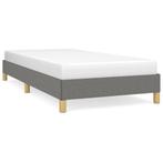 Bedframe 90x190 Donkergrijs - Retourdeal - 35% Korting!, 90 cm, Eenpersoons, Nieuw, 190 cm of minder