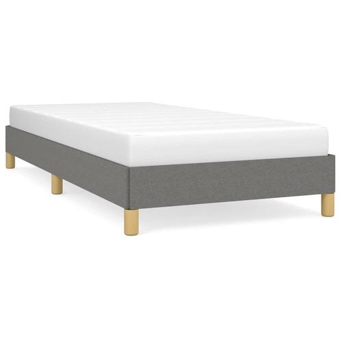 Bedframe 90x190 Donkergrijs - Retourdeal - 35% Korting!, Huis en Inrichting, Slaapkamer | Bedden, 90 cm, 190 cm of minder, Grijs
