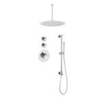 Sani Royal Pro Inbouw Regendouche Chroom Messing Glijstang, Nieuw