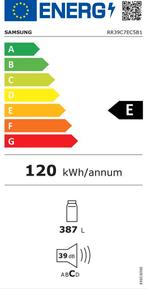 Samsung RR39C7EC5B1 - Kastmodel koelkast - 387 - Grafiet, Verzenden, Zo goed als nieuw