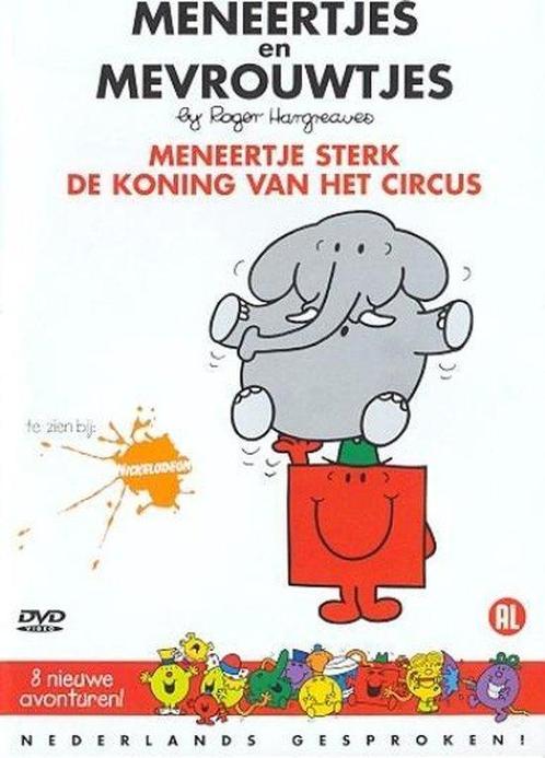 Meneertjes en mevrouwtjes - Meneertje sterk de koning van, Cd's en Dvd's, Dvd's | Actie, Zo goed als nieuw, Ophalen of Verzenden