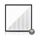 BACKLIGHT LED Paneel 60x60cm 30W CCT-Switch Zwart, Verzenden