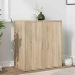 vidaXL Schoenenkasten 2 st 32x35x70 cm spaanplaat sonoma, Verzenden, Nieuw