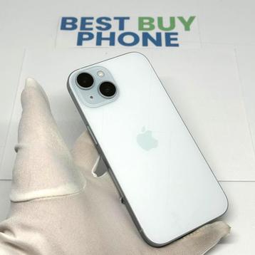 iPhone 15 128GB blauw E-sim /100% batt /krasvrij /garantie beschikbaar voor biedingen