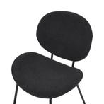 2dekans | Kick Eetkamerstoel - Max. 150 kg - Hoog Comfort -, Huis en Inrichting, Stoelen, Ophalen of Verzenden, Gebruikt, Zwart