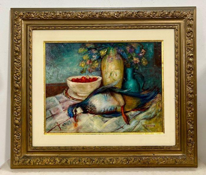 Luigi Delmastro (1920-2009) - Natura morta, Antiek en Kunst, Kunst | Schilderijen | Klassiek