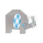 Baby Olifant Tafeldecoratie Blauw 23cm, Verzenden, Nieuw