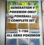 Pokémon - Complete PokeBall Holo GEN 5 - 156 Card - MASTER, Nieuw