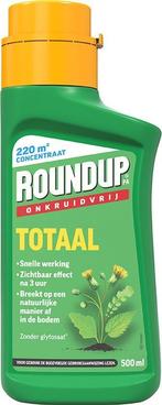 Roundup Totaal Onkruidvrij Concentraat 500ml, Ophalen of Verzenden, Nieuw