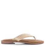 -12% Lazamani  Lazamani geweven slippers met lichte g teensl, Verzenden, Nieuw, Slippers