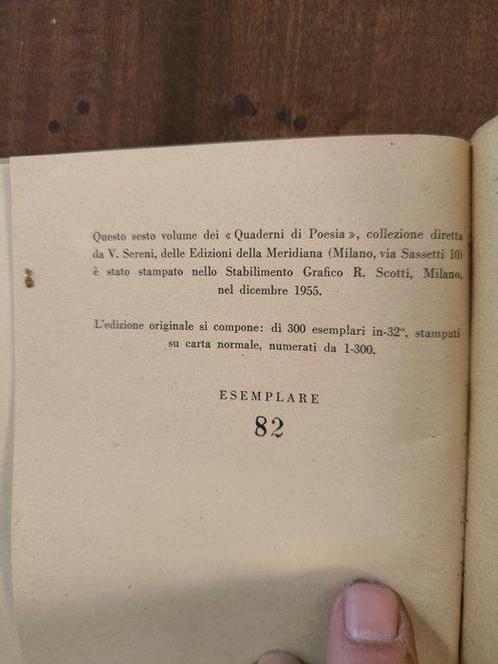 Bartolo Cattafi - Partenza da Greenwich - 1955-1955, Antiek en Kunst, Antiek | Boeken en Bijbels
