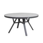 *WOONWINKEL* Brafab Samvaro Tuintafel Rond Betonlook Grijs, Tuin en Terras, Tuinsets en Loungesets, Verzenden, Nieuw