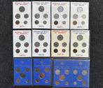 België. Jaarsets 1970/1975 Vlaams en Frans (12x) (Zonder, Postzegels en Munten, Munten | Nederland
