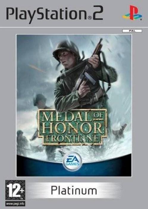 Medal of Honor Frontline (platinum) (PlayStation 2), Spelcomputers en Games, Games | Sony PlayStation 2, Gebruikt, Vanaf 12 jaar