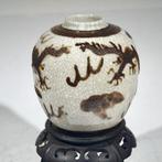 Chinese theebus of potje met drakenmotief - Porselein -