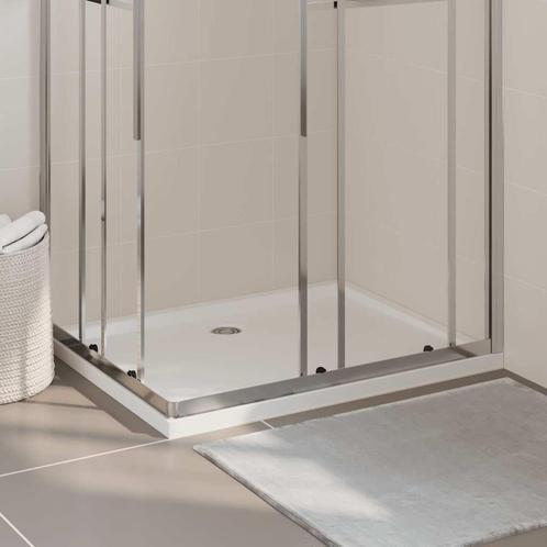 vidaXL Douchebak rechthoekig 80x100 cm ABS, Doe-het-zelf en Verbouw, Sanitair, Nieuw, Verzenden
