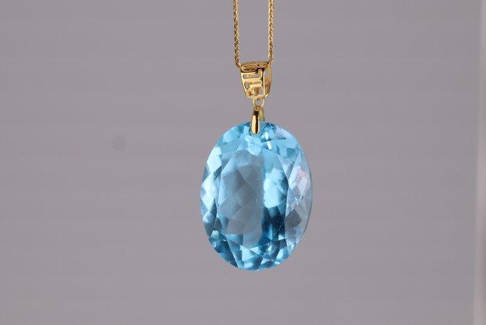 Zonder Minimumprijs - Hanger - 18 karaat Geel goud, Swiss, Sieraden, Tassen en Uiterlijk, Antieke sieraden