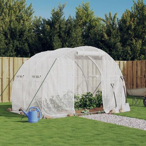 Tuinkas met stalen fundering 6 m 3x2x2 m (Broeikassen), Tuin en Terras, Kweekspullen, Nieuw, Verzenden