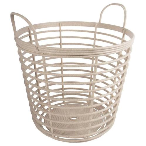 Talen Tools Mand Eco 40L Crème Hout/PP - Robuust en Stijlvo, Huis en Inrichting, Woonaccessoires | Kapstokken, Nieuw, Ophalen of Verzenden
