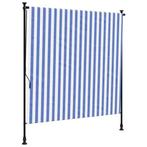 Rolgordijn Buiten 200x270 Blauw - Retourdeal - 40% Korting!, Tuin en Terras, Nieuw, Ophalen of Verzenden, Minder dan 250 cm, 150 tot 300 cm