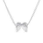 Fako Bijoux® - Ketting - Vleugels - Zilverkleurig, Verzenden, Nieuw
