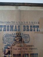 nessuno - Thomas Brett Advertisement - Jaren 1850, Antiek en Kunst, Kunst | Tekeningen en Foto's