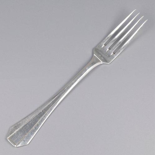 Delheid Frères - Art Deco model nr. 39 - Dessertvorken -, Antiek en Kunst, Antiek | Goud en Zilver