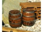 POLA 333211 2 Holzfässer (Laadgoed, Scenery, grootspoor), Hobby en Vrije tijd, Modelbouw | Figuren en Diorama's, Ophalen of Verzenden